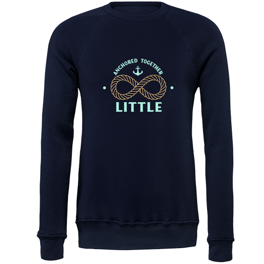 Nautical Big/Little Embroidered Crewnecks