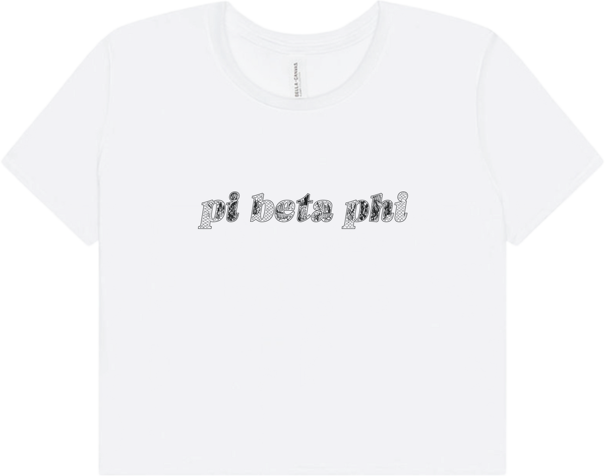 pi beta phi white tee