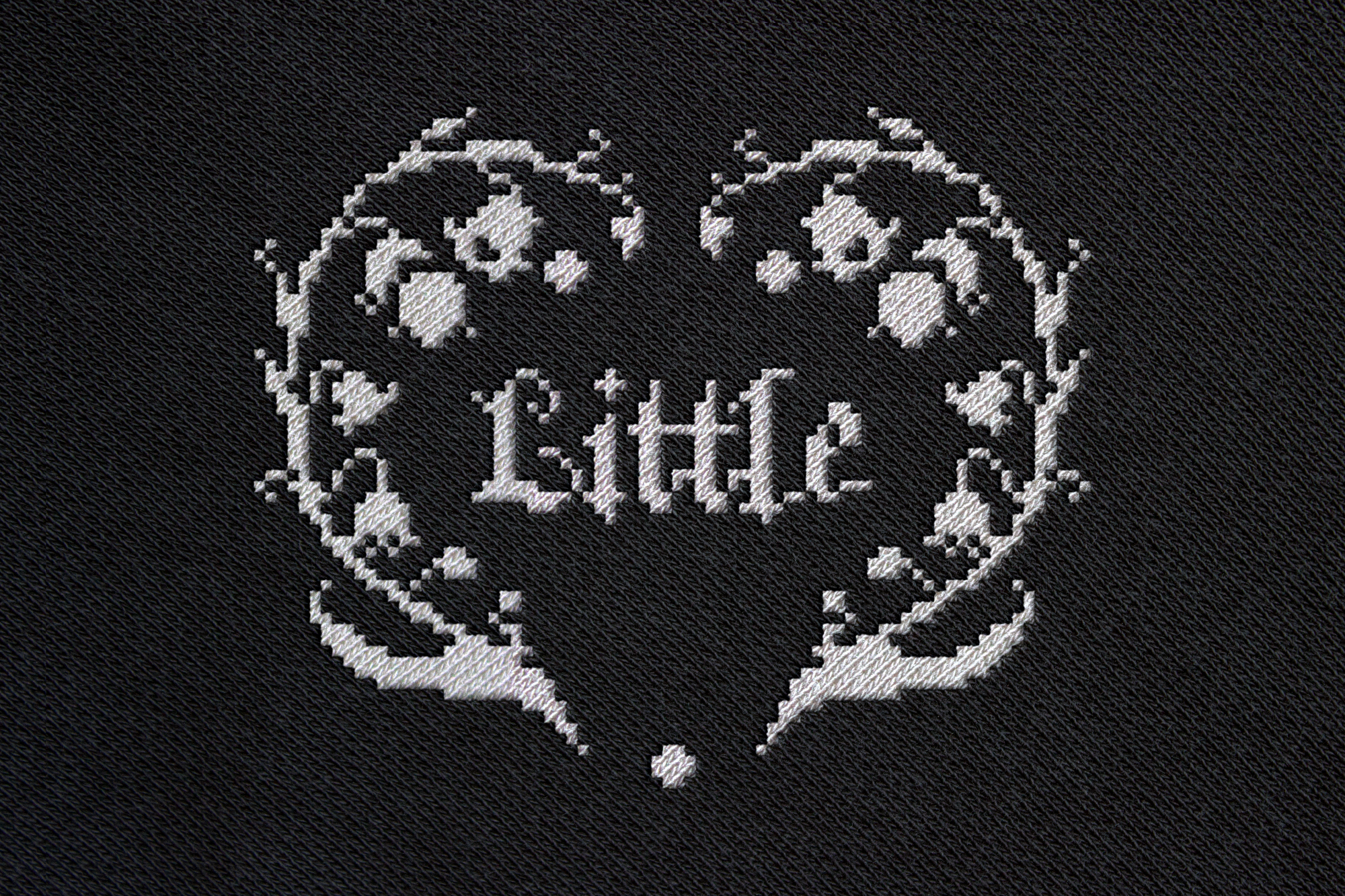 Pixel Cross-Stitch Big/Little Crewnecks