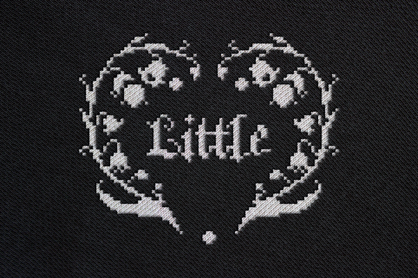 Pixel Cross-Stitch Big/Little Crewnecks