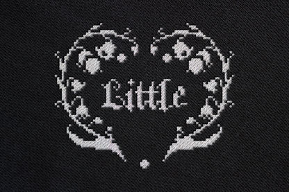 Pixel Cross-Stitch Big/Little Crewnecks