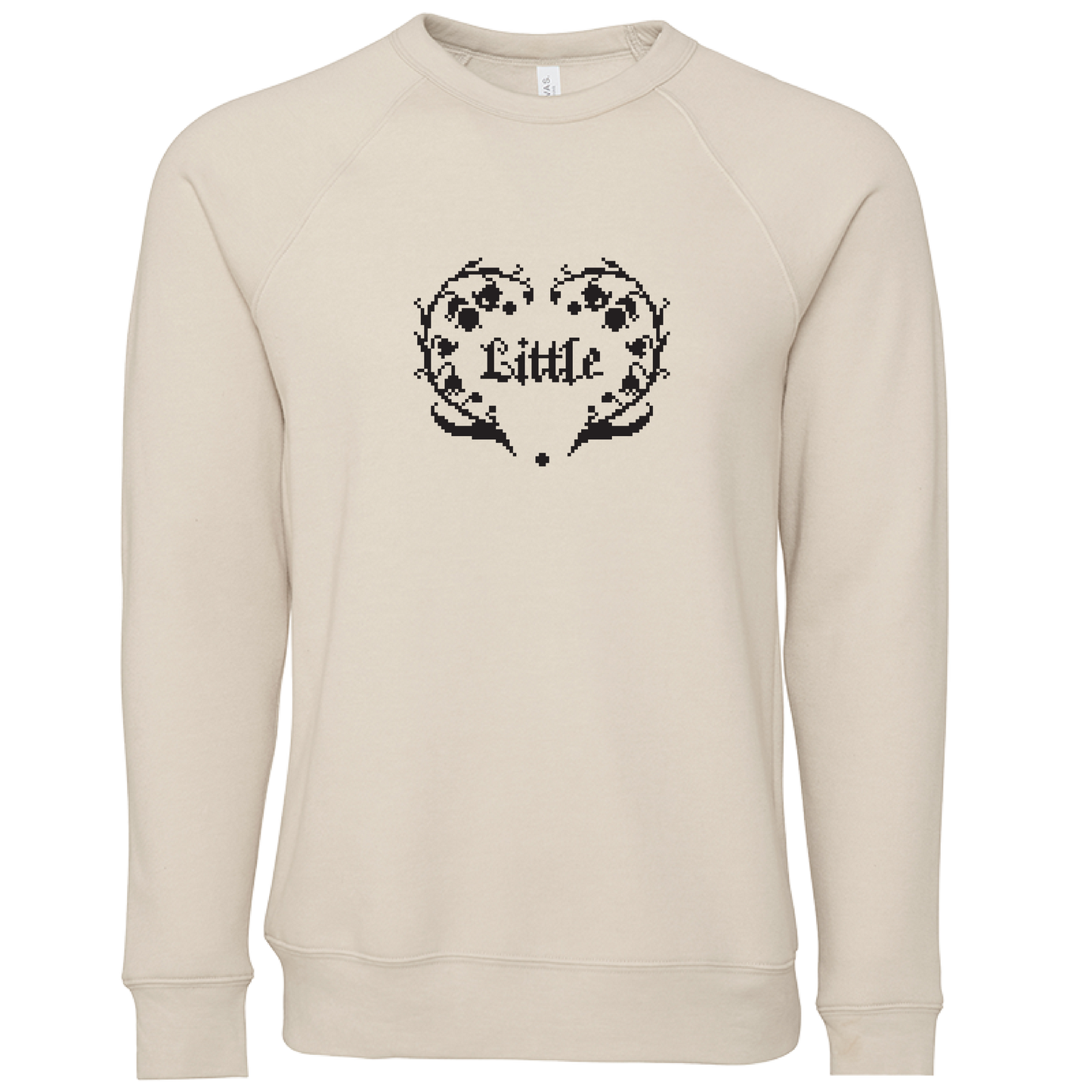 Pixel Cross-Stitch Big/Little Crewnecks