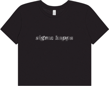 sigma kappa black tee