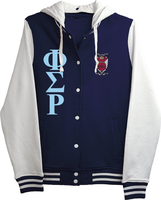 Phi Sigma Rho Varsity Hooded Sweatshirt