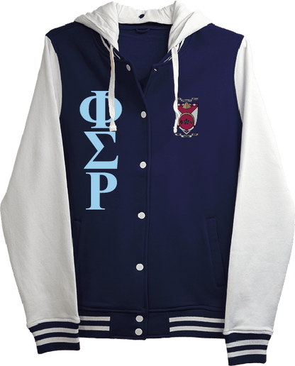 Phi Sigma Rho Varsity Hooded Sweatshirt