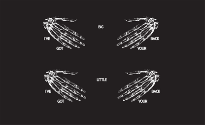 "I've Got Your Back" Spine Big/Little Tees