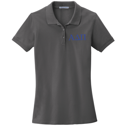 Alpha Delta Pi Ladies' Embroidered Polo Shirt