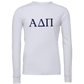 Alpha Delta Pi Lettered Long Sleeve T-Shirts