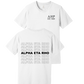 Alpha Eta Rho Repeating Name Short Sleeve T-Shirts