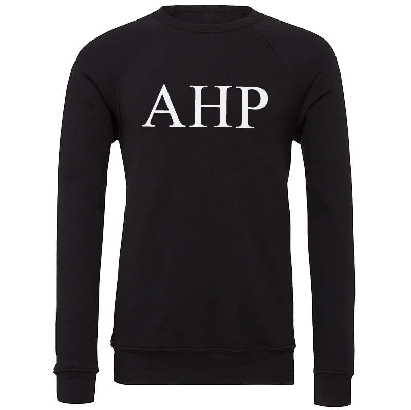 Alpha Eta Rho Lettered Crewneck Sweatshirts