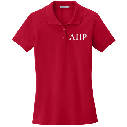 Alpha Eta Rho Ladies' Embroidered Polo Shirt