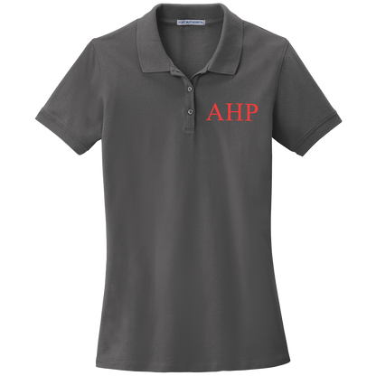 Alpha Eta Rho Ladies' Embroidered Polo Shirt