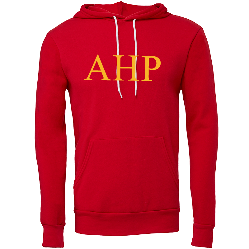 Alpha Eta Rho Lettered Hooded Sweatshirts