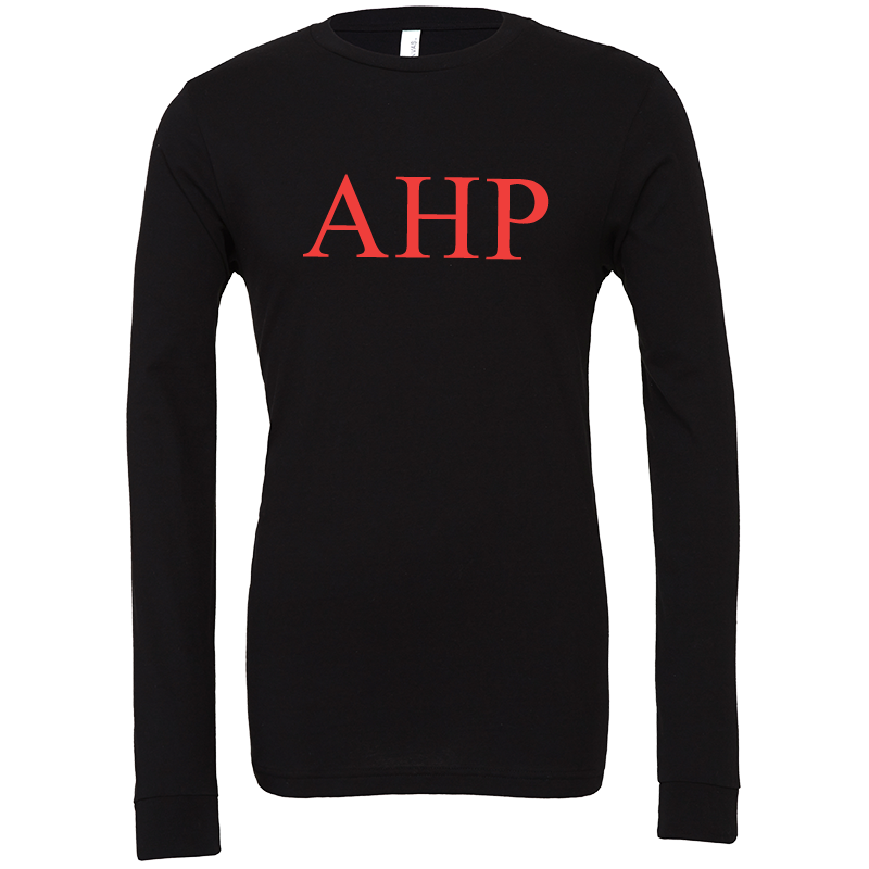 Alpha Eta Rho Lettered Long Sleeve T-Shirts