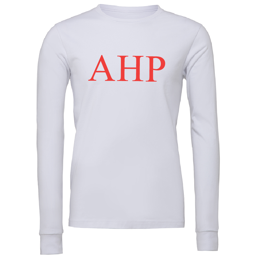Alpha Eta Rho Lettered Long Sleeve T-Shirts