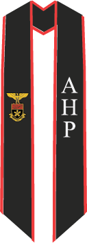 Alpha Eta Rho Graduation Stoles