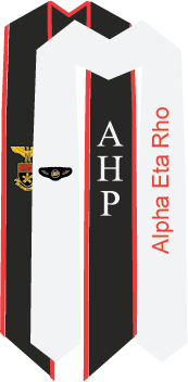 Alpha Eta Rho Graduation Stoles