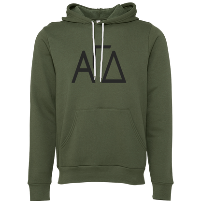 Alpha Gamma Delta Lettered Hooded Sweatshirts