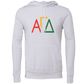 Alpha Gamma Delta Lettered Hooded Sweatshirts