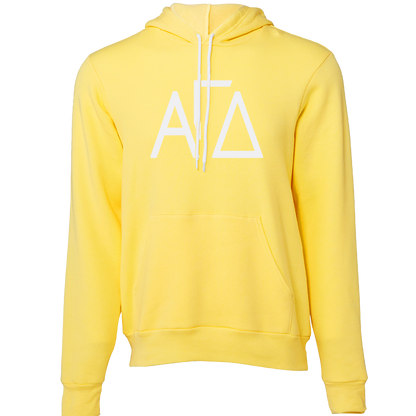 Alpha Gamma Delta Lettered Hooded Sweatshirts