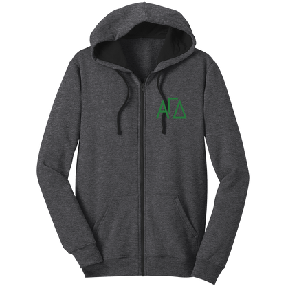 Alpha Gamma Delta Zip-Up Hooded Sweatshirts