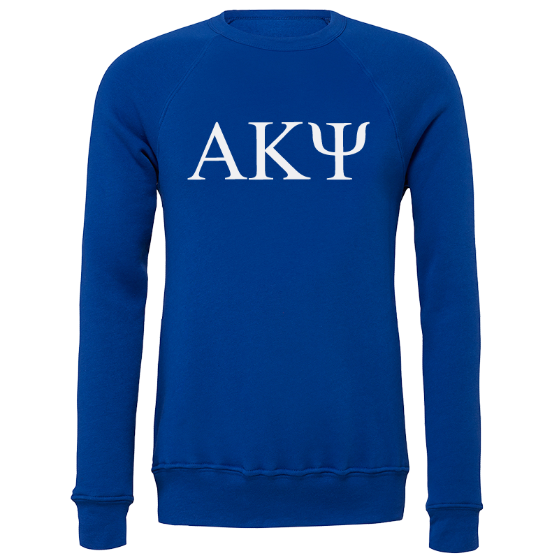 Alpha Kappa Psi Lettered Crewneck Sweatshirts