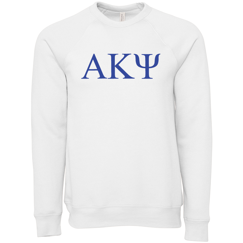 Alpha Kappa Psi Lettered Crewneck Sweatshirts