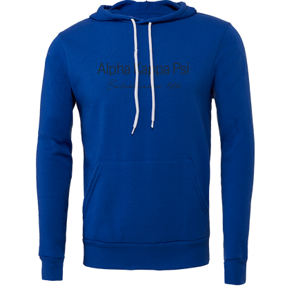 Alpha Kappa Psi Embroidered Printed Name Hooded Sweatshirts