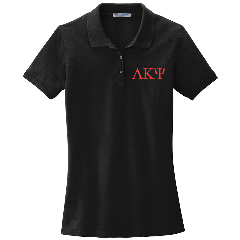 Alpha Kappa Psi Ladies' Embroidered Polo Shirt