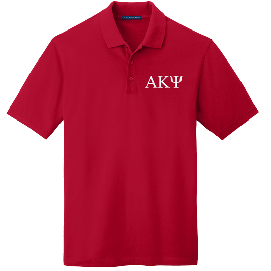 Alpha Kappa Psi Men's Embroidered Polo Shirt