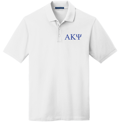 Alpha Kappa Psi Men's Embroidered Polo Shirt