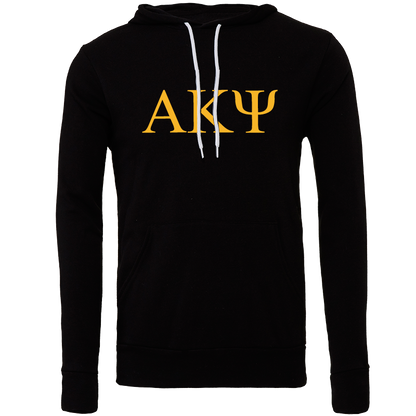 Alpha Kappa Psi Lettered Hooded Sweatshirts