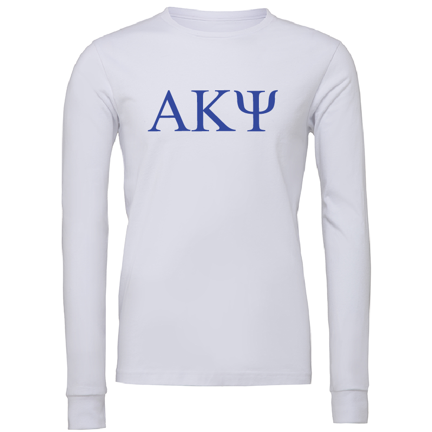 Alpha Kappa Psi Lettered Long Sleeve T-Shirts