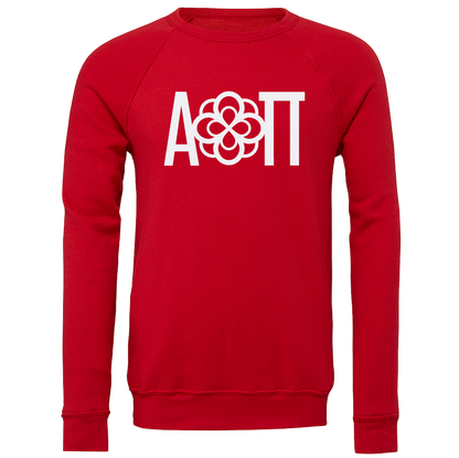 Alpha Omicron Pi Lettered Crewneck Sweatshirts