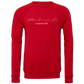 Alpha Omicron Pi Embroidered Scripted Name Crewneck Sweatshirts