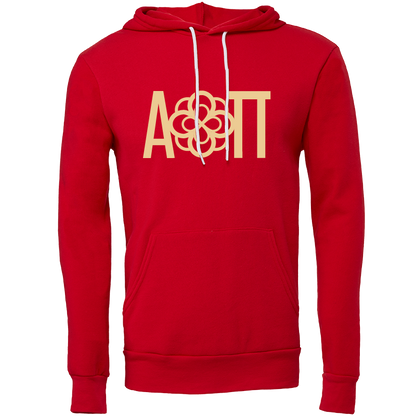 Alpha Omicron Pi Lettered Hooded Sweatshirts