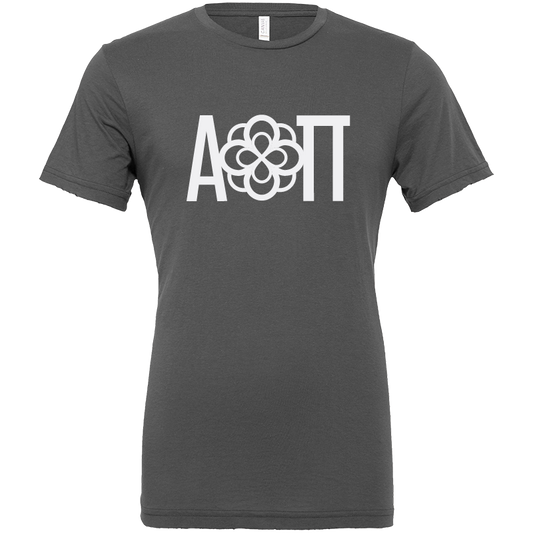 Alpha Omicron Pi Lettered Short Sleeve T-Shirts