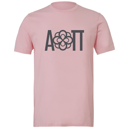 Alpha Omicron Pi Lettered Short Sleeve T-Shirts