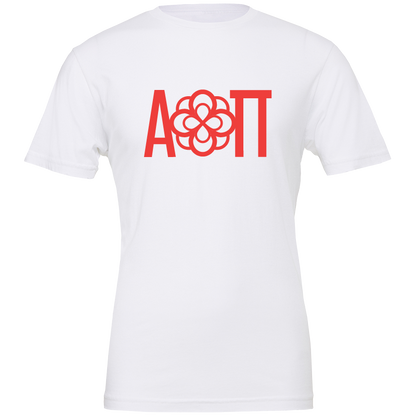 Alpha Omicron Pi Lettered Short Sleeve T-Shirts