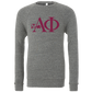 Alpha Phi Lettered Crewneck Sweatshirts