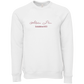 Alpha Phi Embroidered Scripted Name Crewneck Sweatshirts
