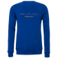 Alpha Phi Omega Embroidered Scripted Name Crewneck Sweatshirts
