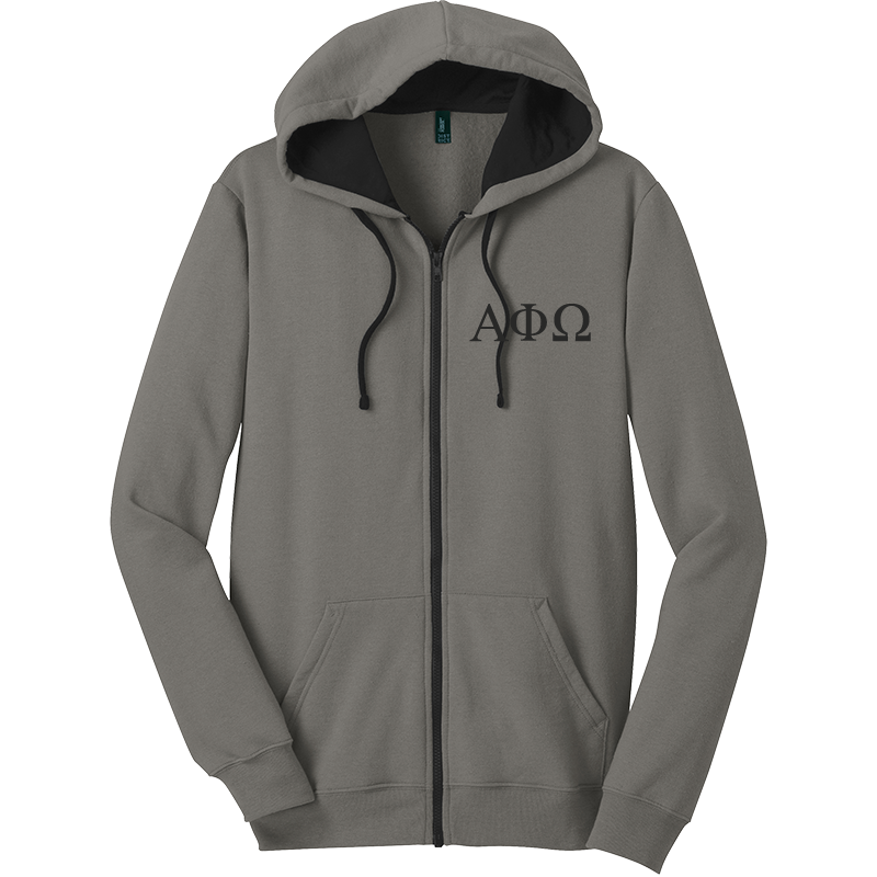 Alpha Phi Omega Zip-Up Hooded Sweatshirts
