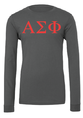 Alpha Sigma Phi Long Sleeve T-Shirts
