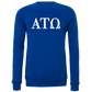 Alpha Tau Omega Lettered Crewneck Sweatshirts