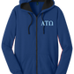 Alpha Tau Omega Zip-Up Hooded Sweatshirts