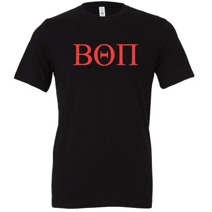 Beta Theta Pi Lettered Short Sleeve T-Shirts