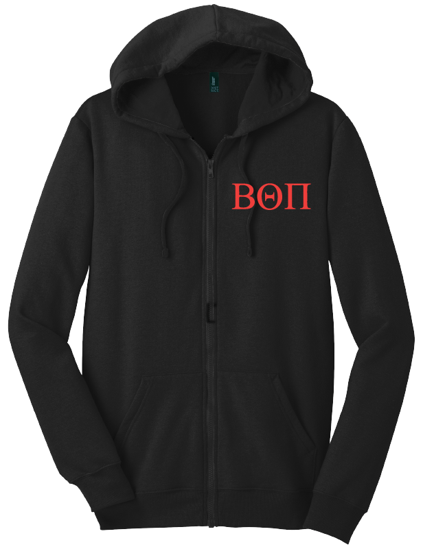 Beta Theta Pi Zip-Up Hooded Sweatshirts