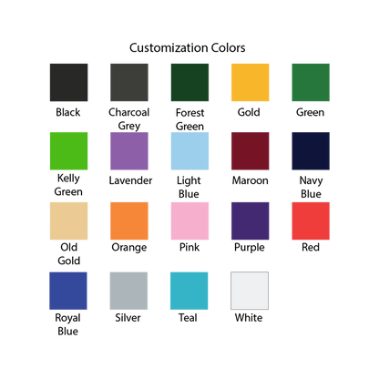 Delta Sigma Phi Embroidered Printed Name Crewneck Sweatshirts