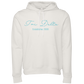 Delta Delta Delta Embroidered Scripted Name Hooded Sweatshirts